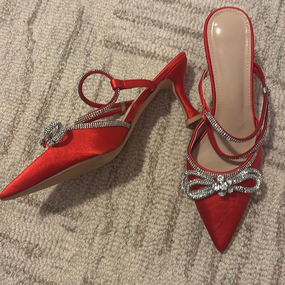Crystal Heels Size 10